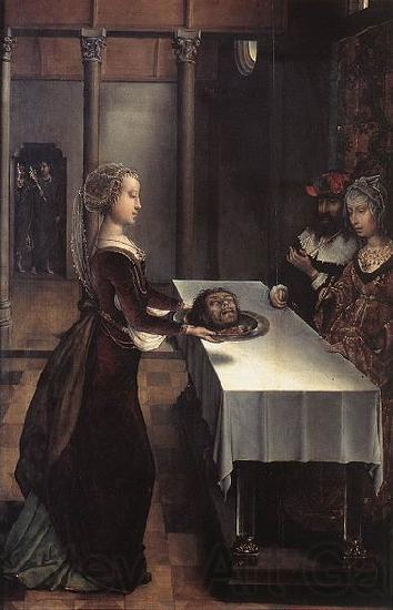 Juan de Flandes Herodias' Revenge Norge oil painting art